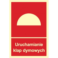 Znak: Uruchamianie klap...