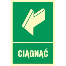 Znak: Ciągnąć