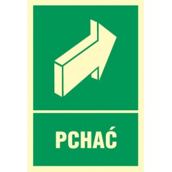 Znak: Pchać