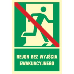 Znak: Rejon bez wyjścia...