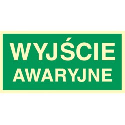 Znak: Wyjście awaryjne