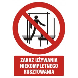 Znak: Zakaz używania...