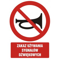 Znak: Zakaz używania...