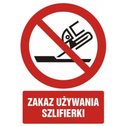 Znak: Zakaz używania...