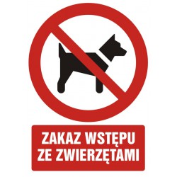 Znak: Zakaz wstępu ze...