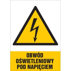 Znak: Obwód oświetleniowy...