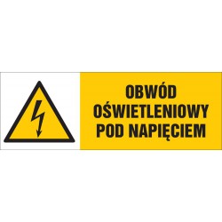 Znak: Obwód oświetleniowy...